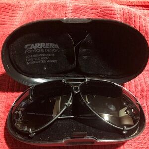 Carrera Black Sunglasses with Case